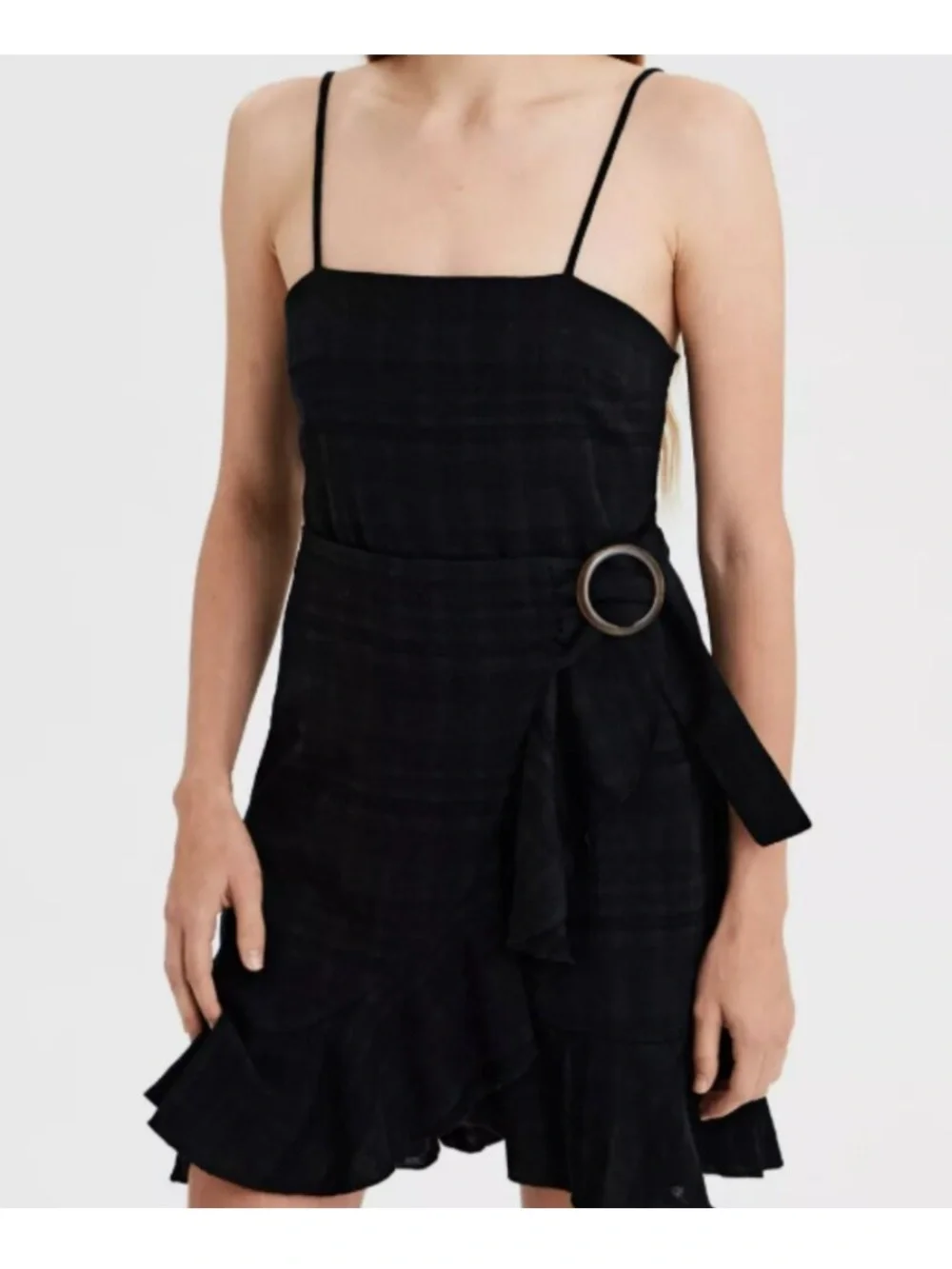 American Eagle Wrap front Cami Mini Dress
